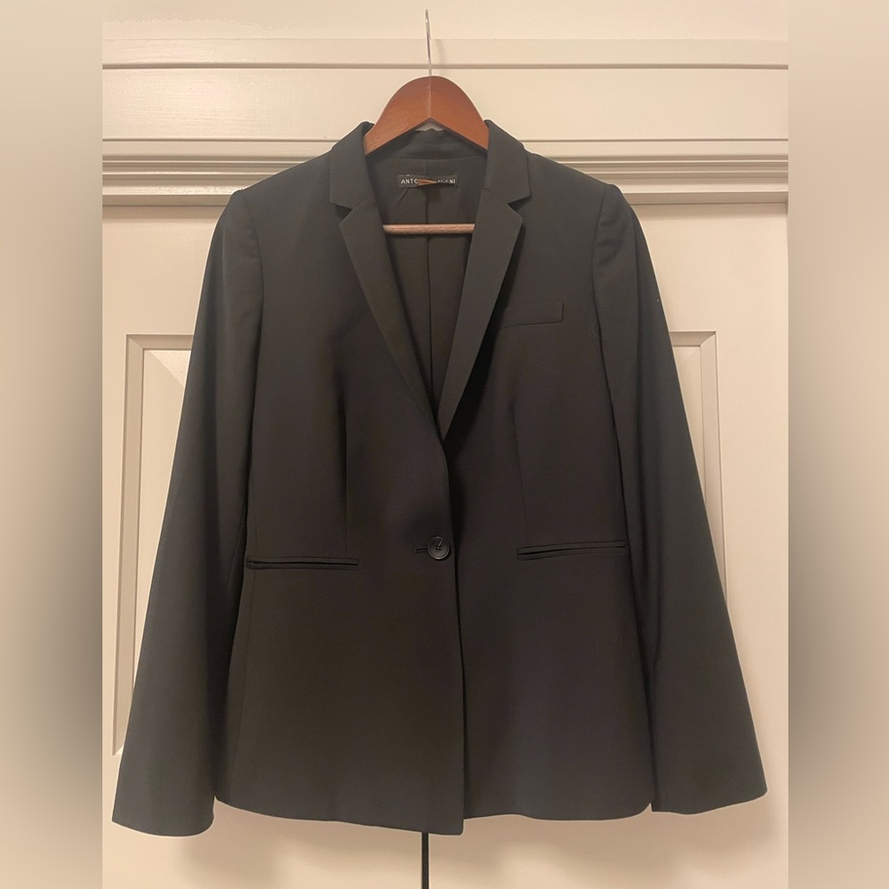 Antonio Melani Black Blazer, Size 4
